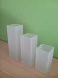 Conjunto 3 jarras vidro fosco IKEA