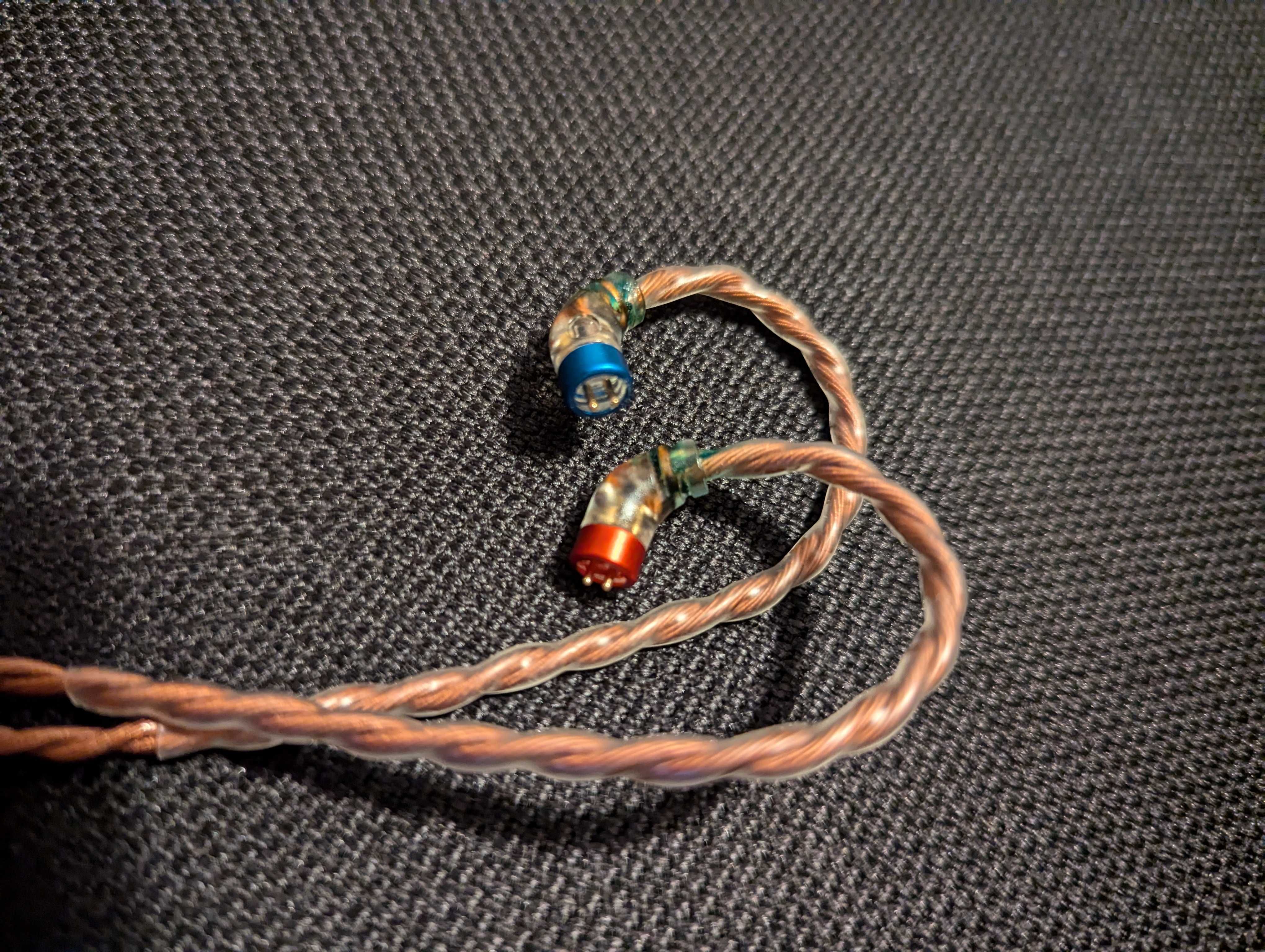 Kabel przewód słuchawkowy CVJ VS400 Jack 3.5 - C pin do słuchawek IEM