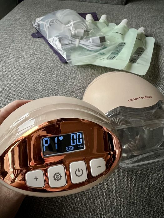 Laktatory Canpol Babies Hands Free – jak nowe