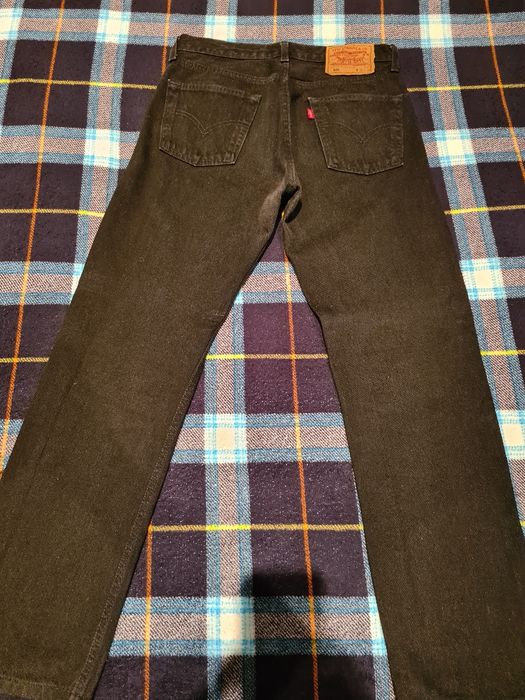 Calças Levi's 501 pretas vintage