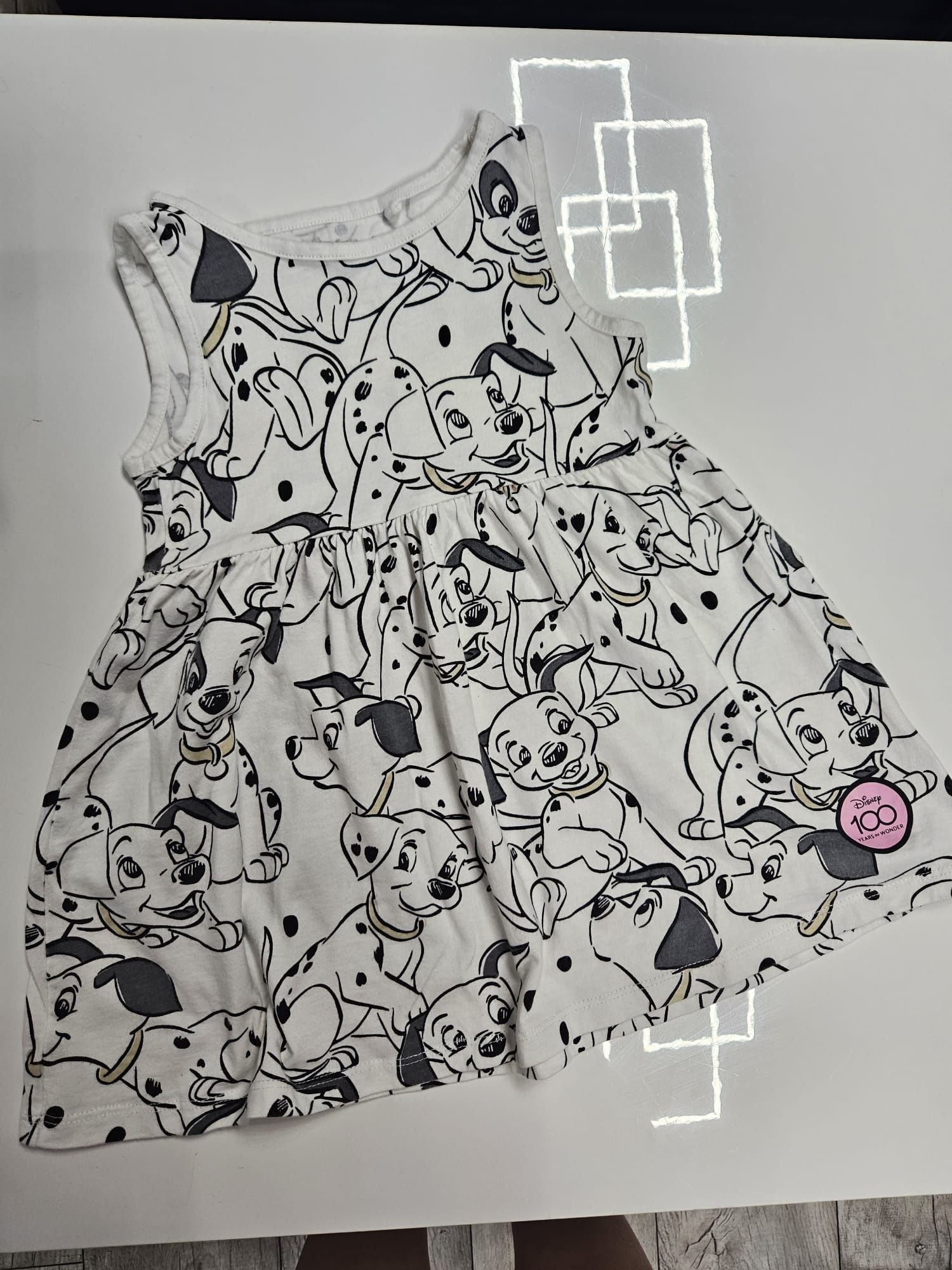 Sukienka letnia dziewczeca 101 dalmatyńczyków 101 Disney Tesco f&F