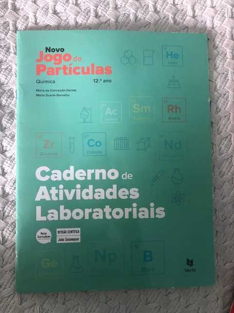 Novo jogo de partículas química 12º ano (caderno de atividades)