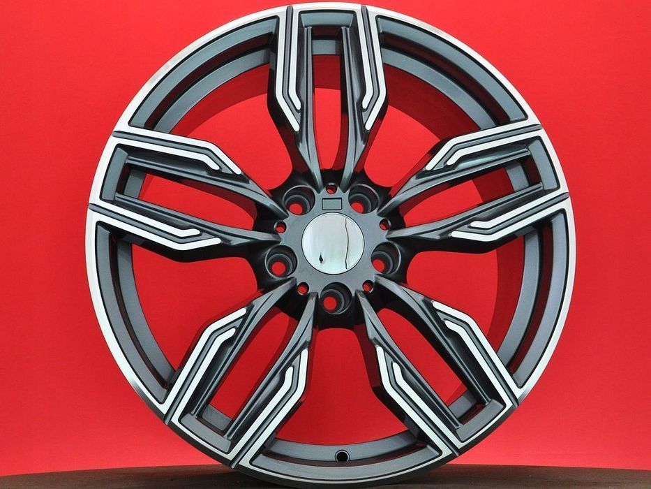 Szare felgi R20 5x120 Bmw 7 F01 F02 F03 F04 5 GT F07 F10 6 F06 F13