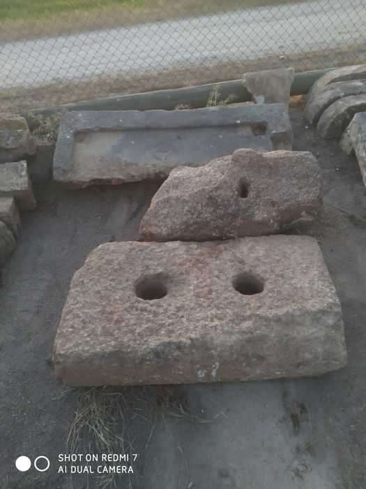 Pedras de antigas moradias