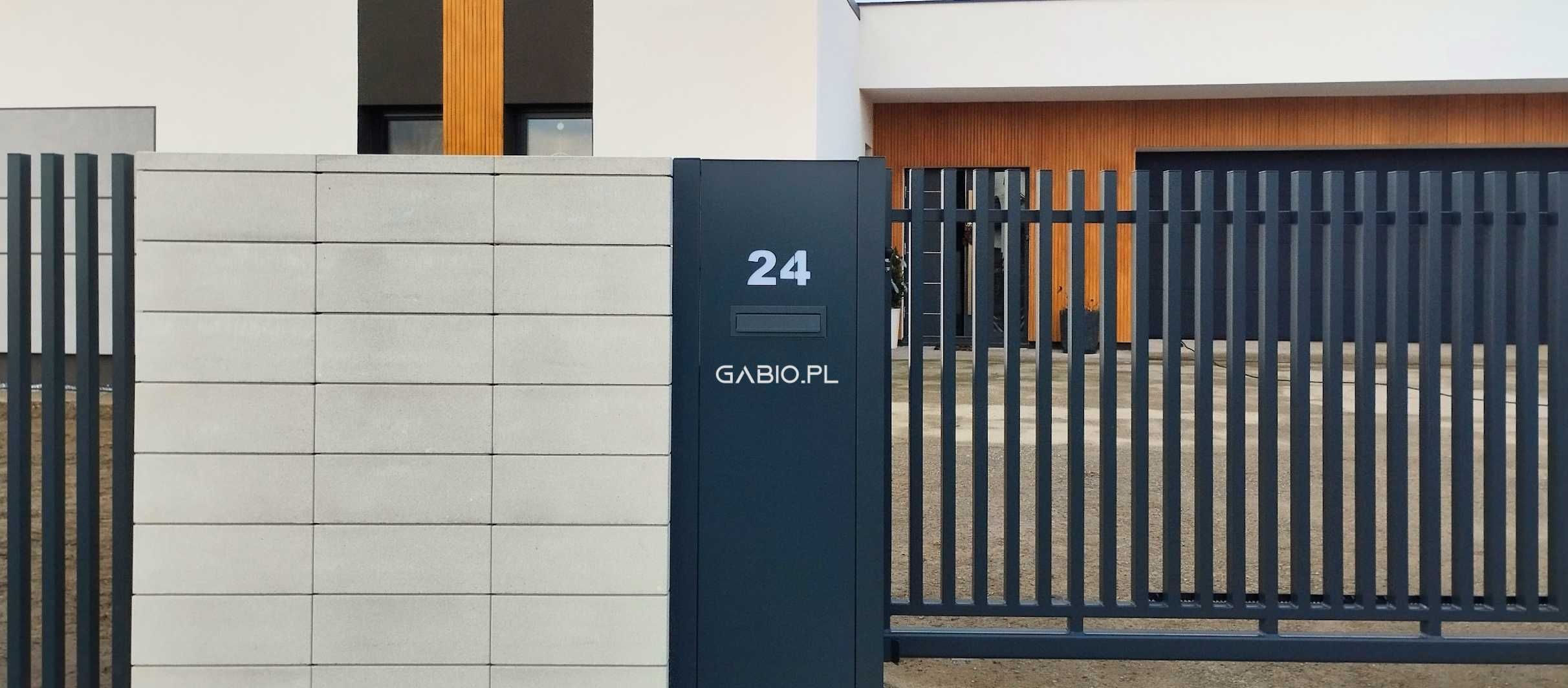 Brama przesuwna grzebieniowa nowoczesna wys. 1,5/5m+ inne wys. i dług.