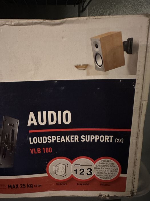 Uchwyty na głośniki do sciany