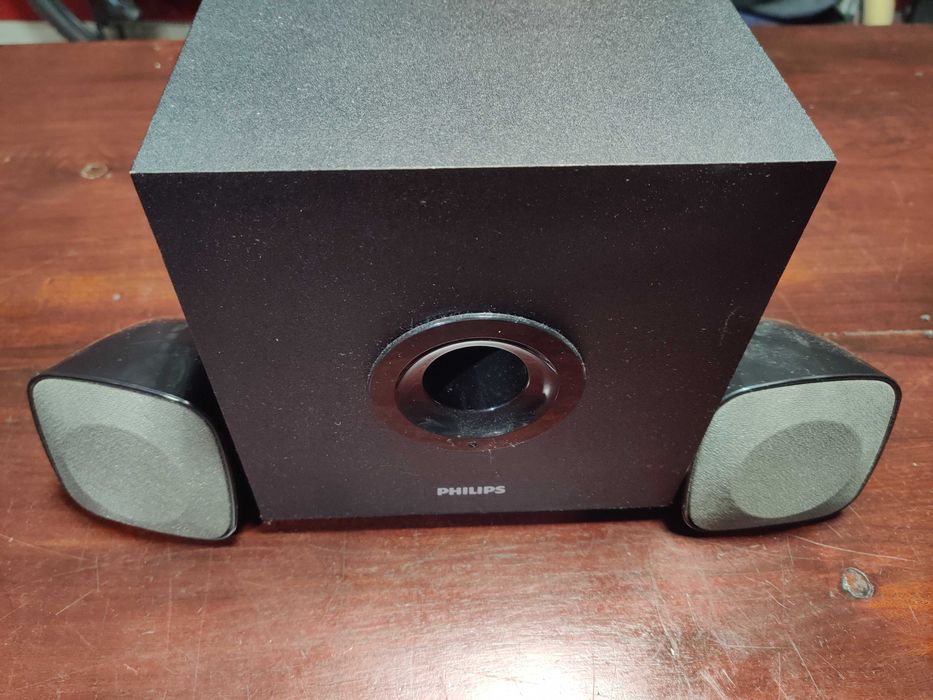 Colunas Philips 2.1 c/ Subwoofer