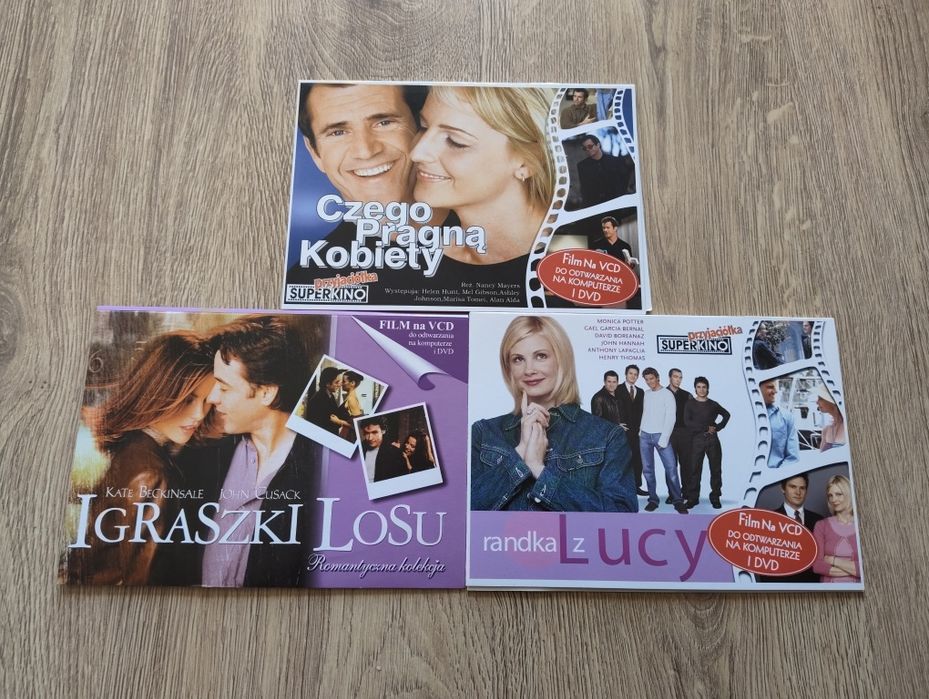 Zestaw 3 filmów DVD