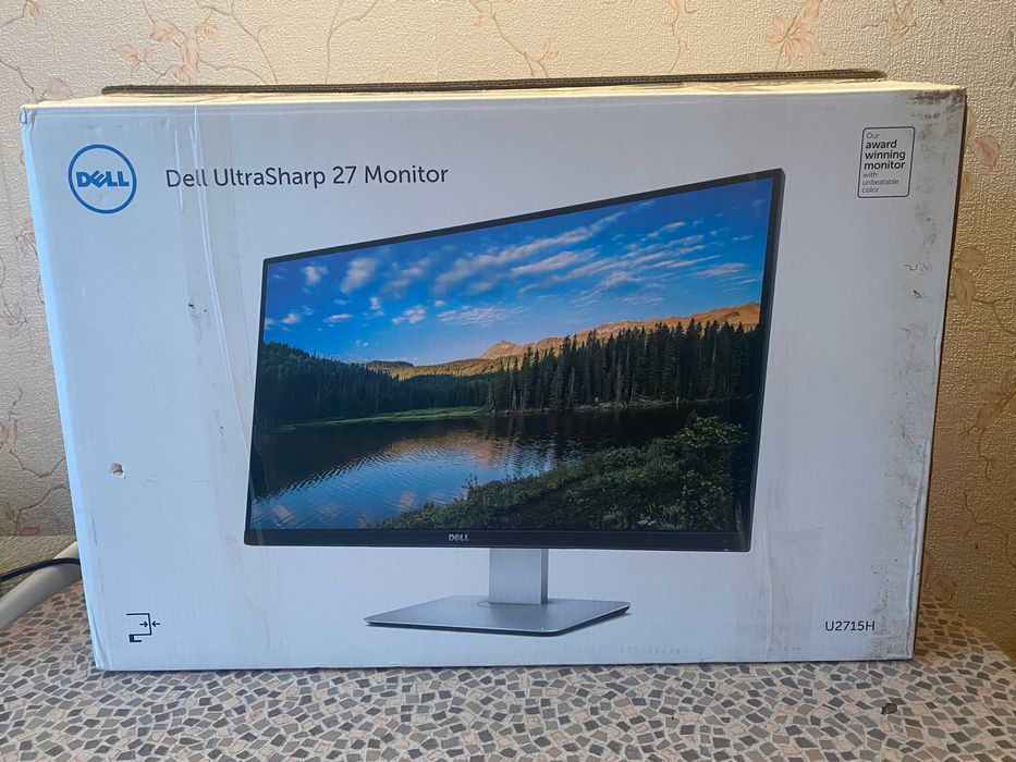 Монитор 27" Dell U2715H Black (210-ADSO)