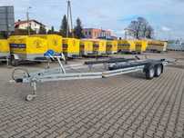 Przyczepa podłodziowa dwuosiowa  Dmc do 2700 dł 880 cm PRODUCENT