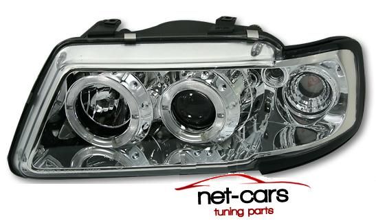 Reflektory Lampy przód AUDI A3 S3 8L ANGEL EYES LED C