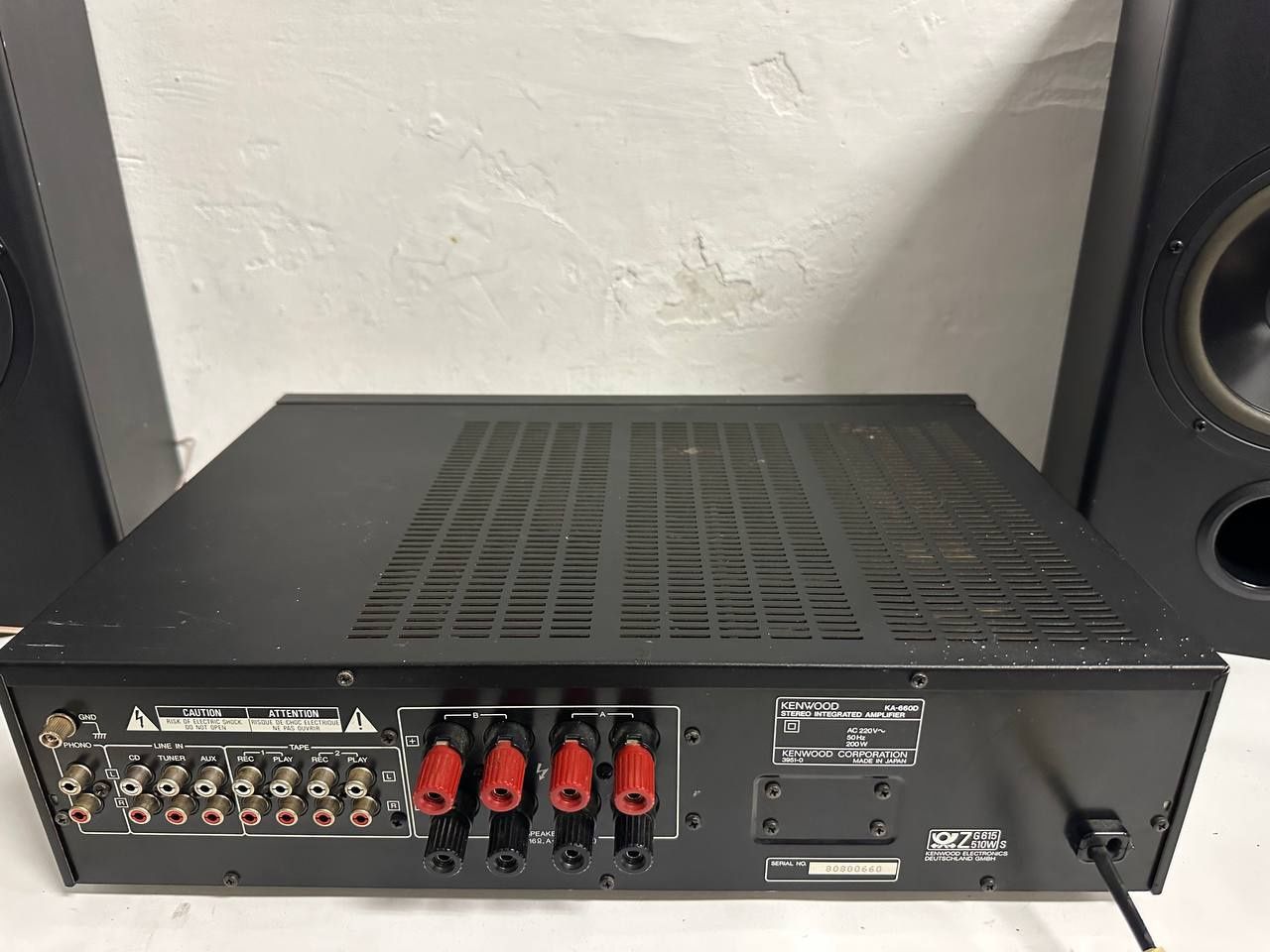 Wzmacniacz stereo Kenwood KA-660D, 2*10 Watt, Japan