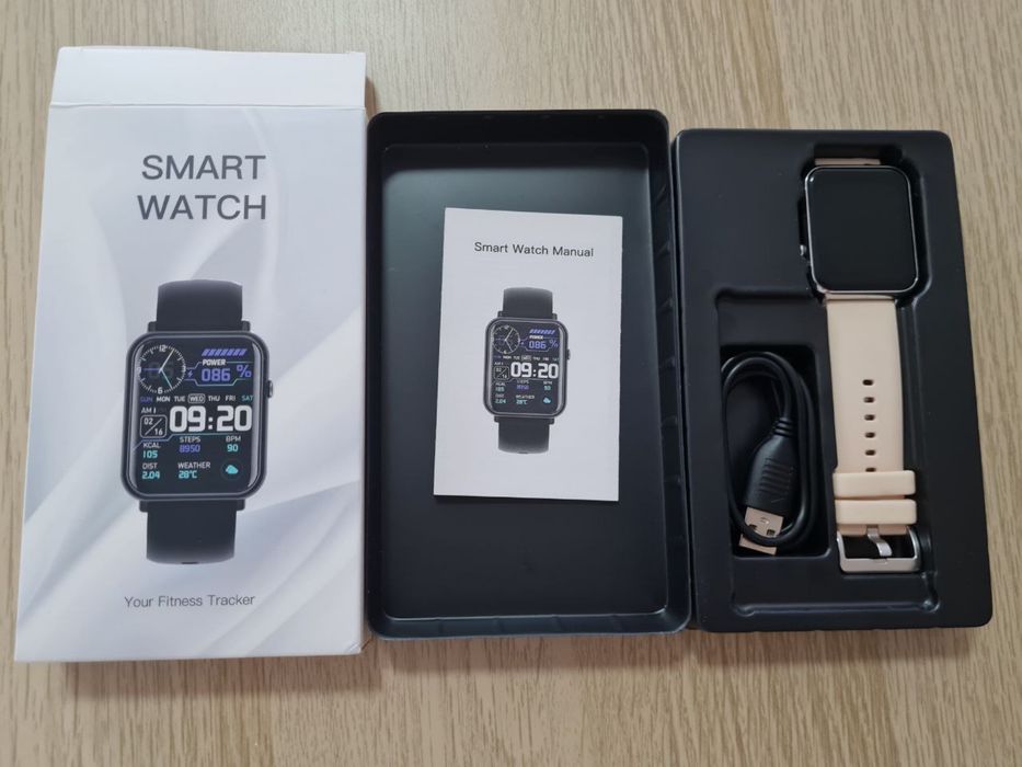 Смарт годинник Smartwatch HD Fitness Tracker 1.72"