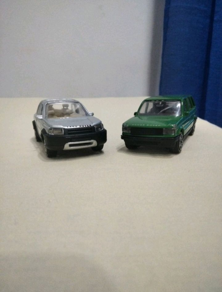 Land Rover e Range Rover em Miniaturas, Coleção!