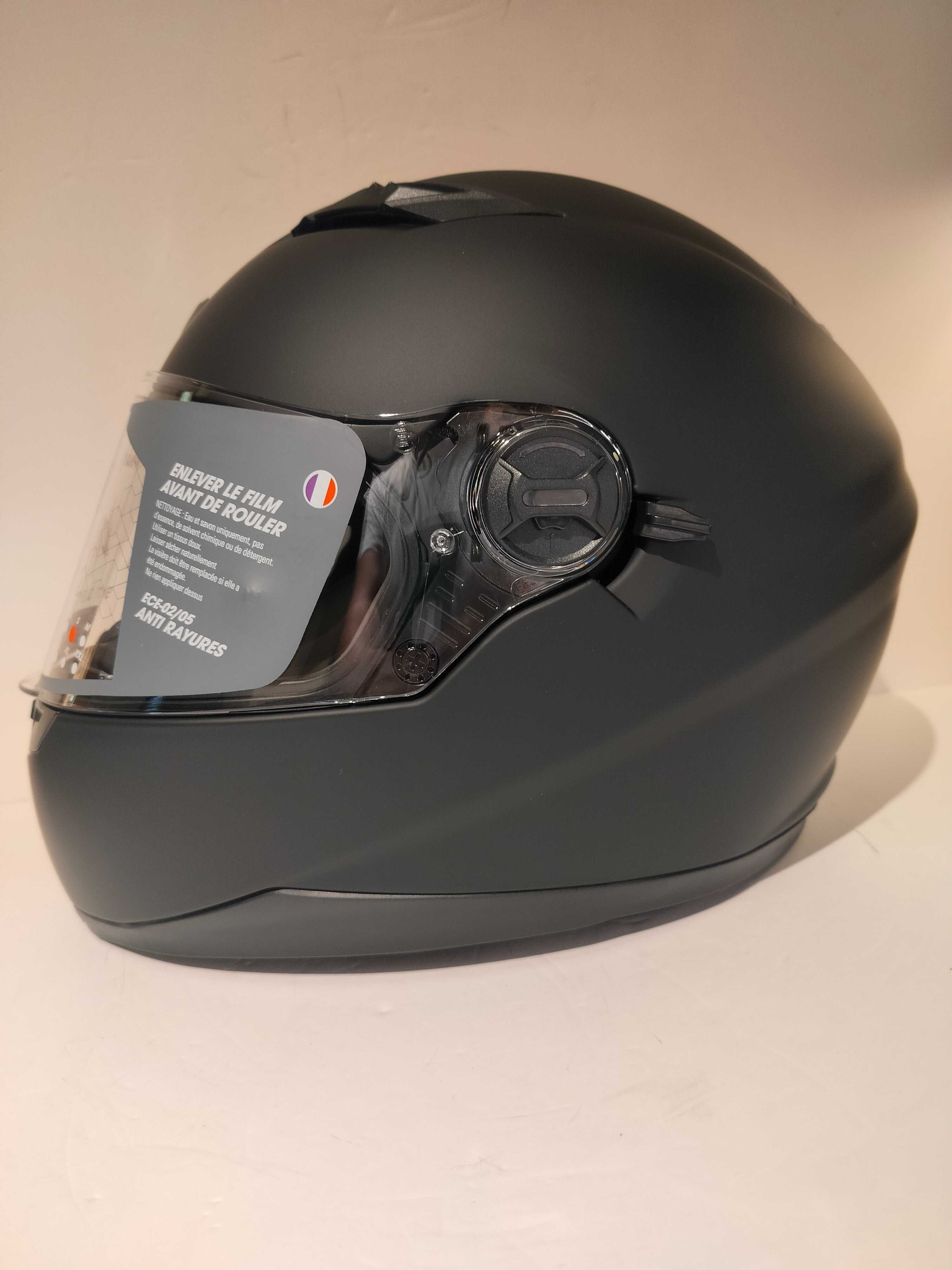 Capacete Stormer integral dupla-viseira mota scooter novo