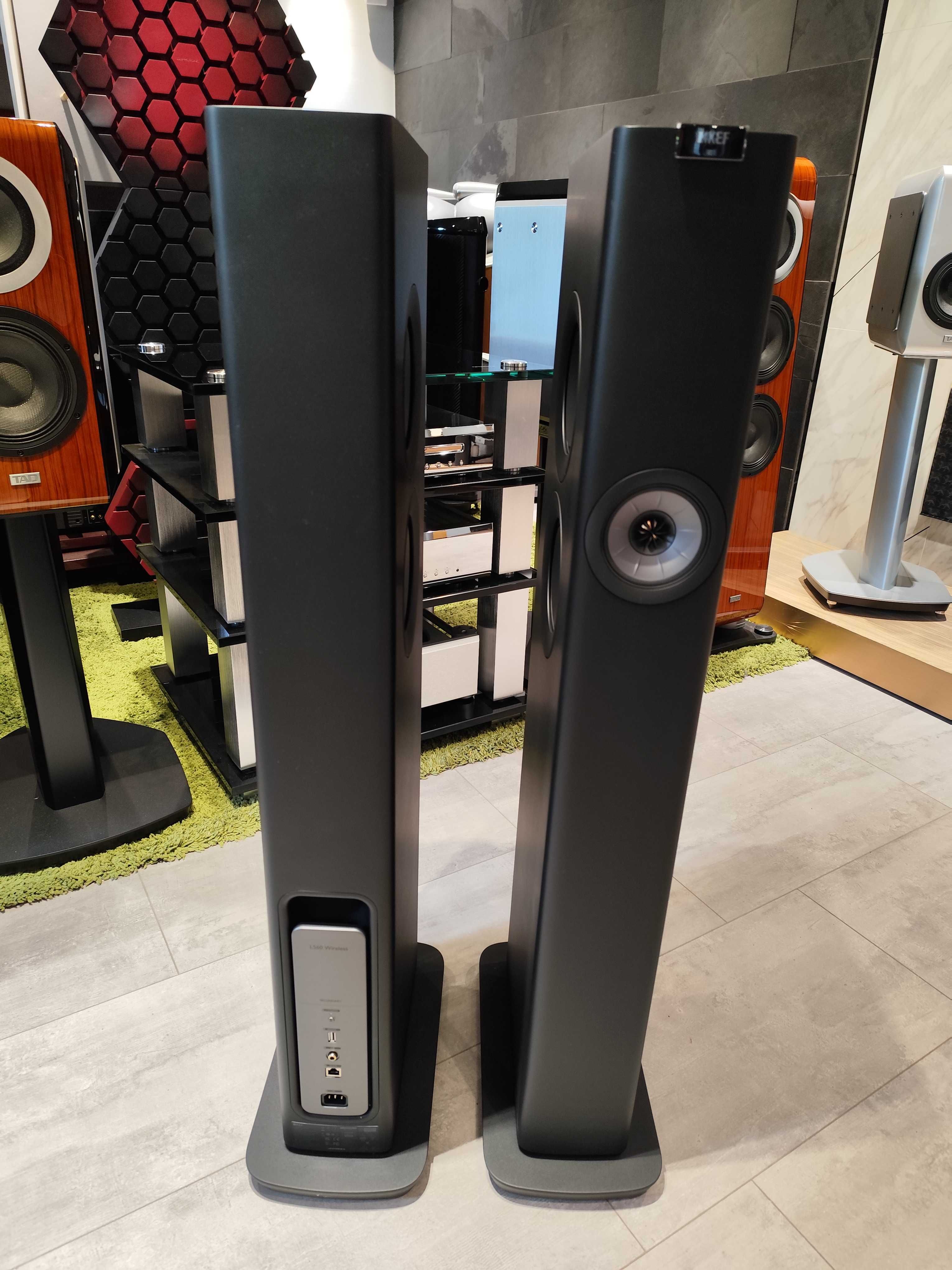 KEF LS60 Wireless Carbon Black OUTLET