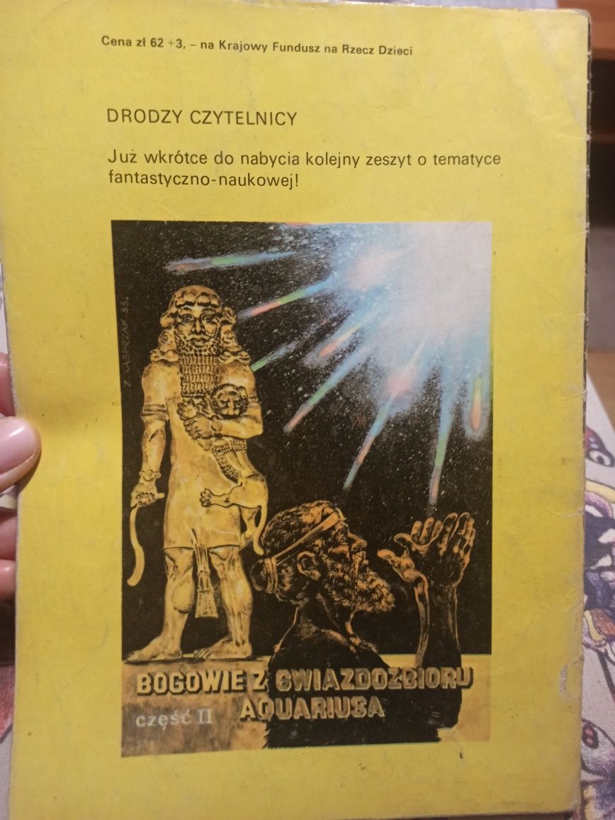 Komiks Bogowie z gwiazdozbioru Aquariusa cz. 1, wyd. 1985