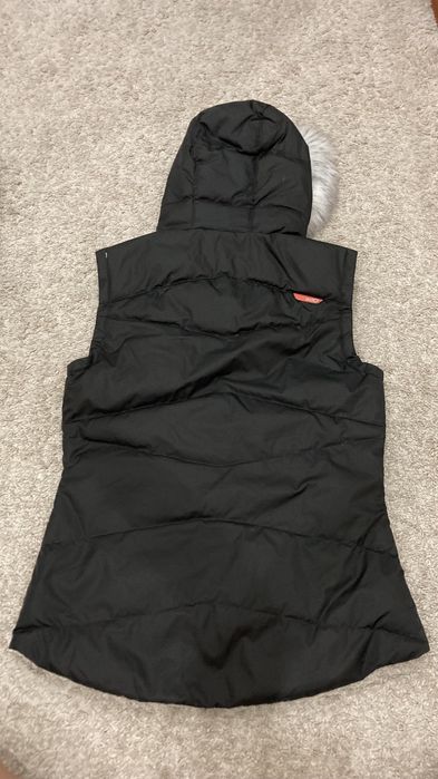 Colete de penas tam XS como novo