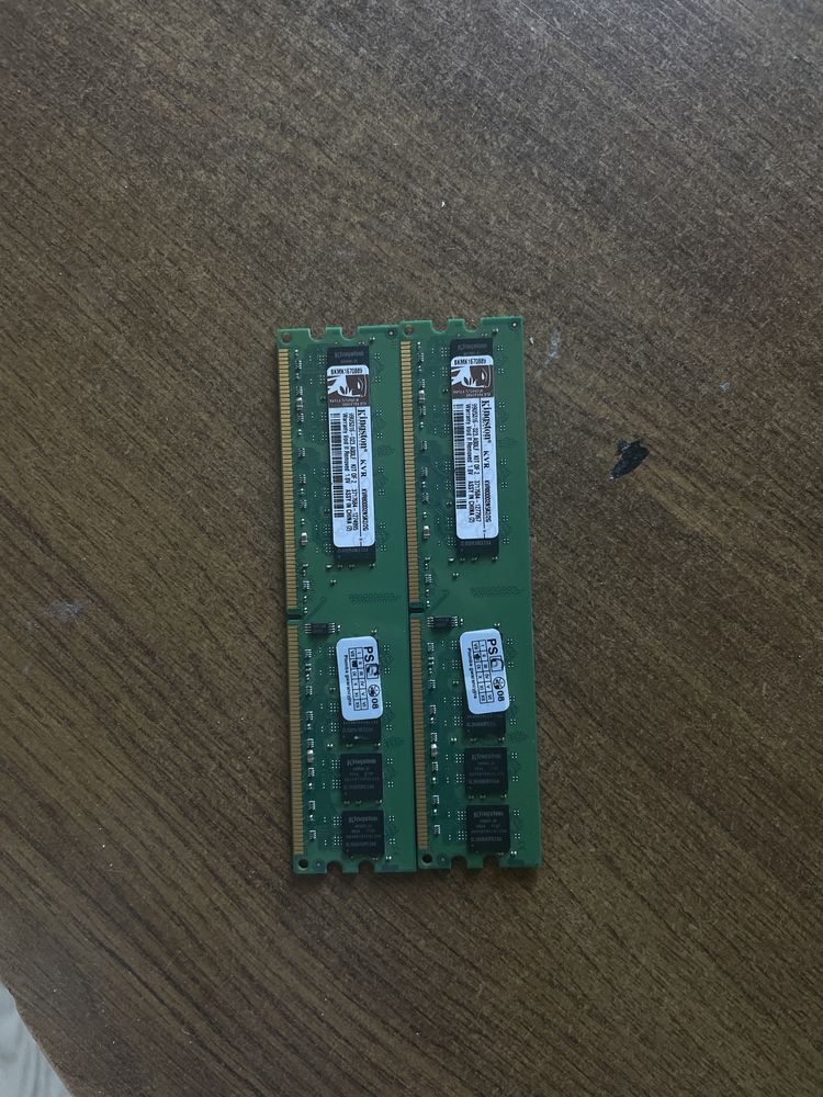pamięc kingston DDR2 2 szt KVR800D2N5K2/2G