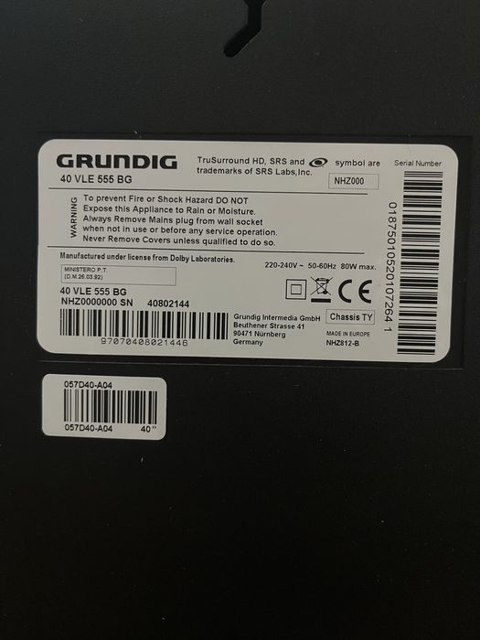 Телевізор Grundig 40 дюймів