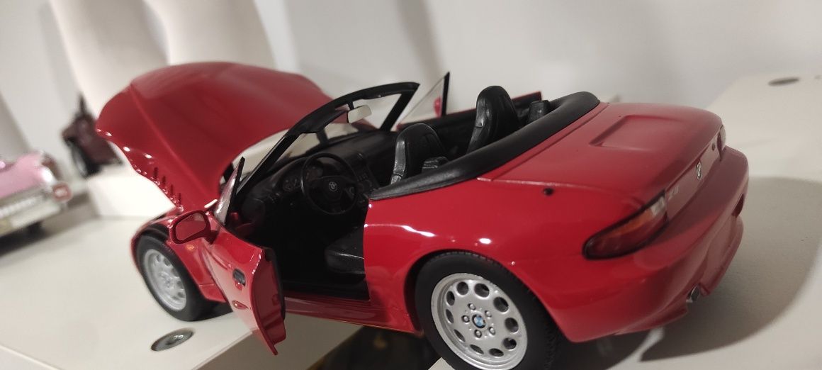 1/18 Bmw z3 cabrio ut models carro coleção miniatura