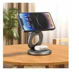 Silver Monkey MagCharger 3in1 ładowarka indukcyjna Apple/Sklep/NOWA