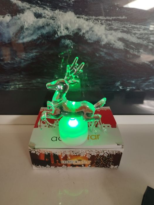 Figurki świąteczne LED mix