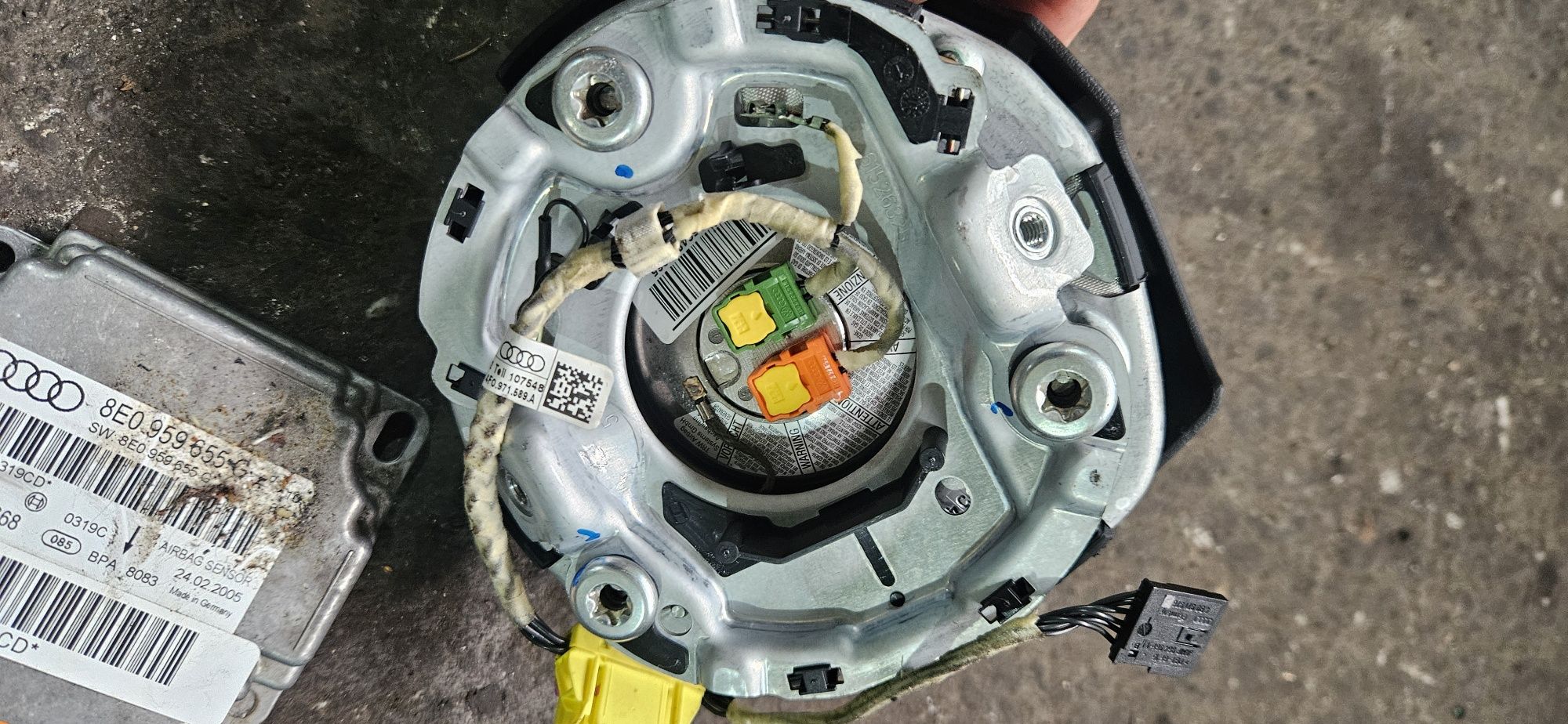 Audi a4 b7 Deska Konsola Airbag Pasy