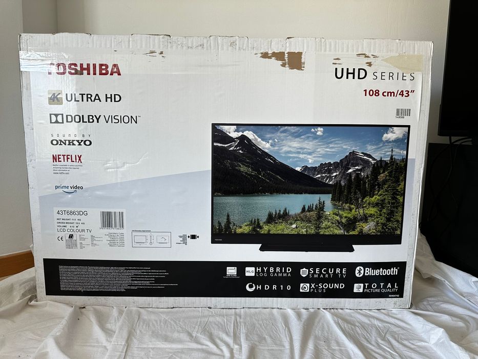 Televisao toshiba 43”
