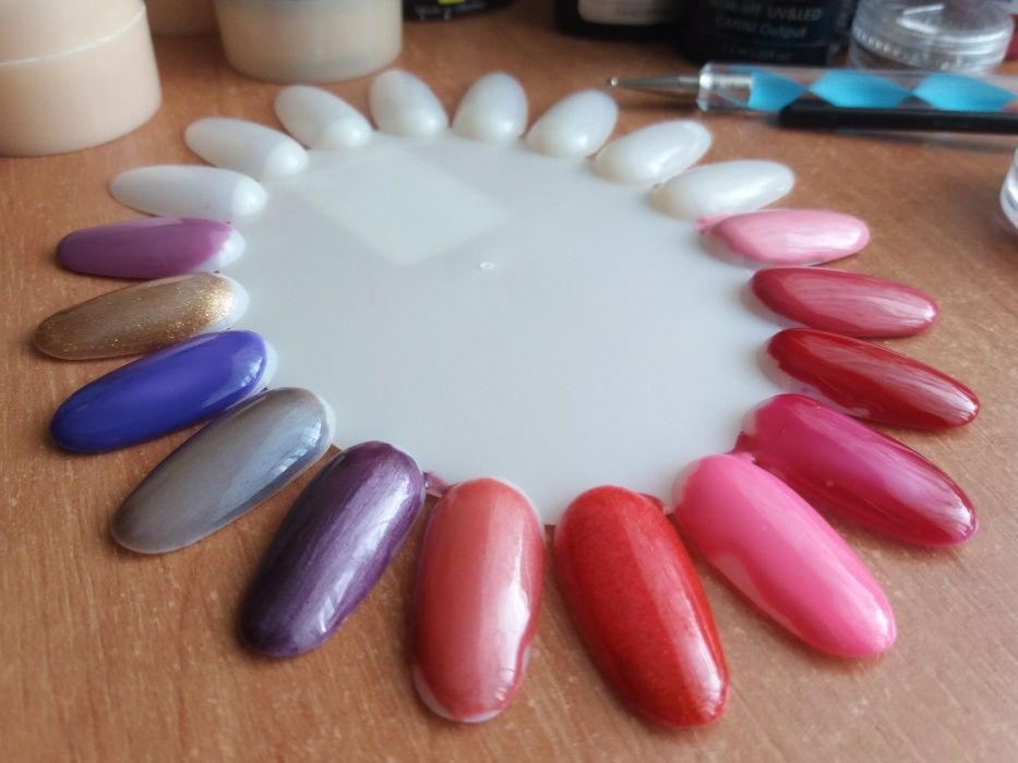гель лаки, краски