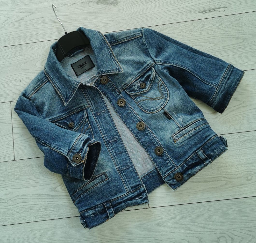 Kurtka kurteczka jeans damska rozmiar XS 34
