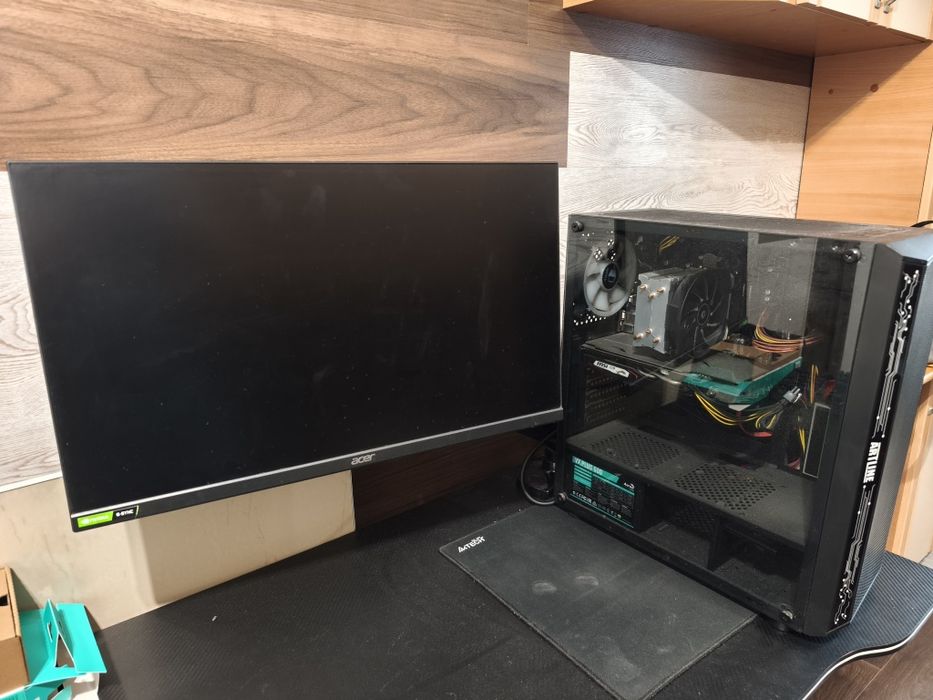 Игровой Artline RYZEN 5 3600 6-core, 16/М2 512+2 SSD, 1660Ti и монитор