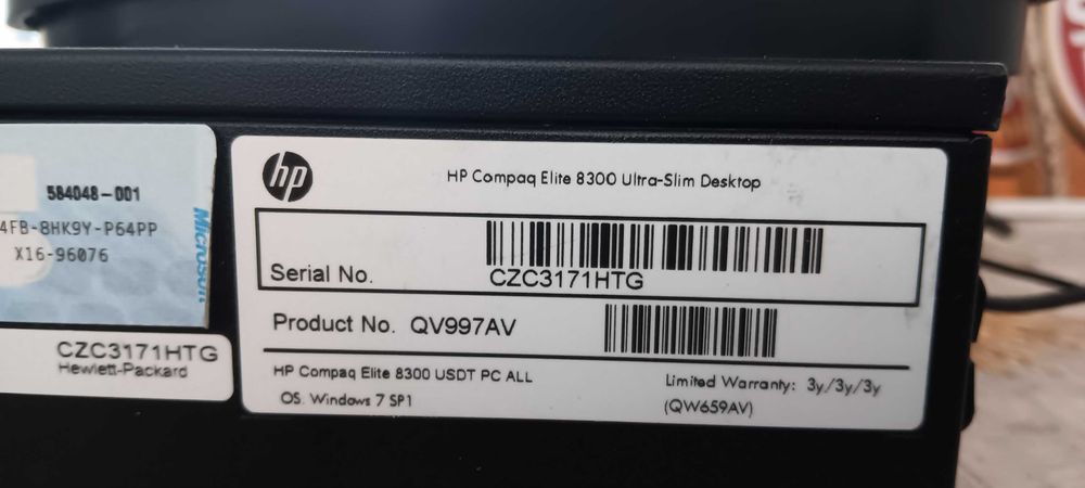 Mini PC HP Compaq Elite 8300 Ultra-Slim