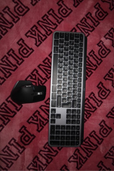 Клавіатура + Мишка: Logitech MX Keys S Combo for Mac (Space Gray)