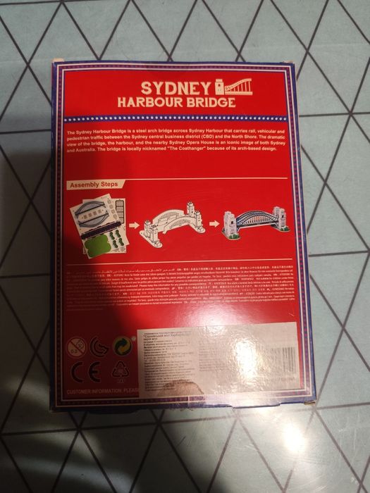 3D пазл мост Харбор-Бридж в Сиднее