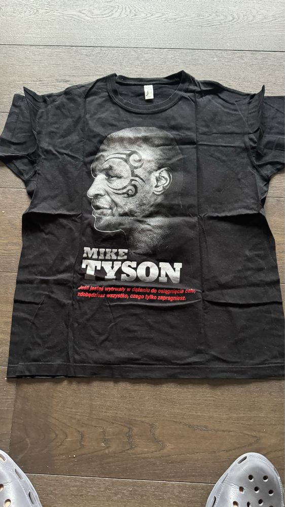 Koszulka T shirt Mike Tyson z wizyty w Krakowie