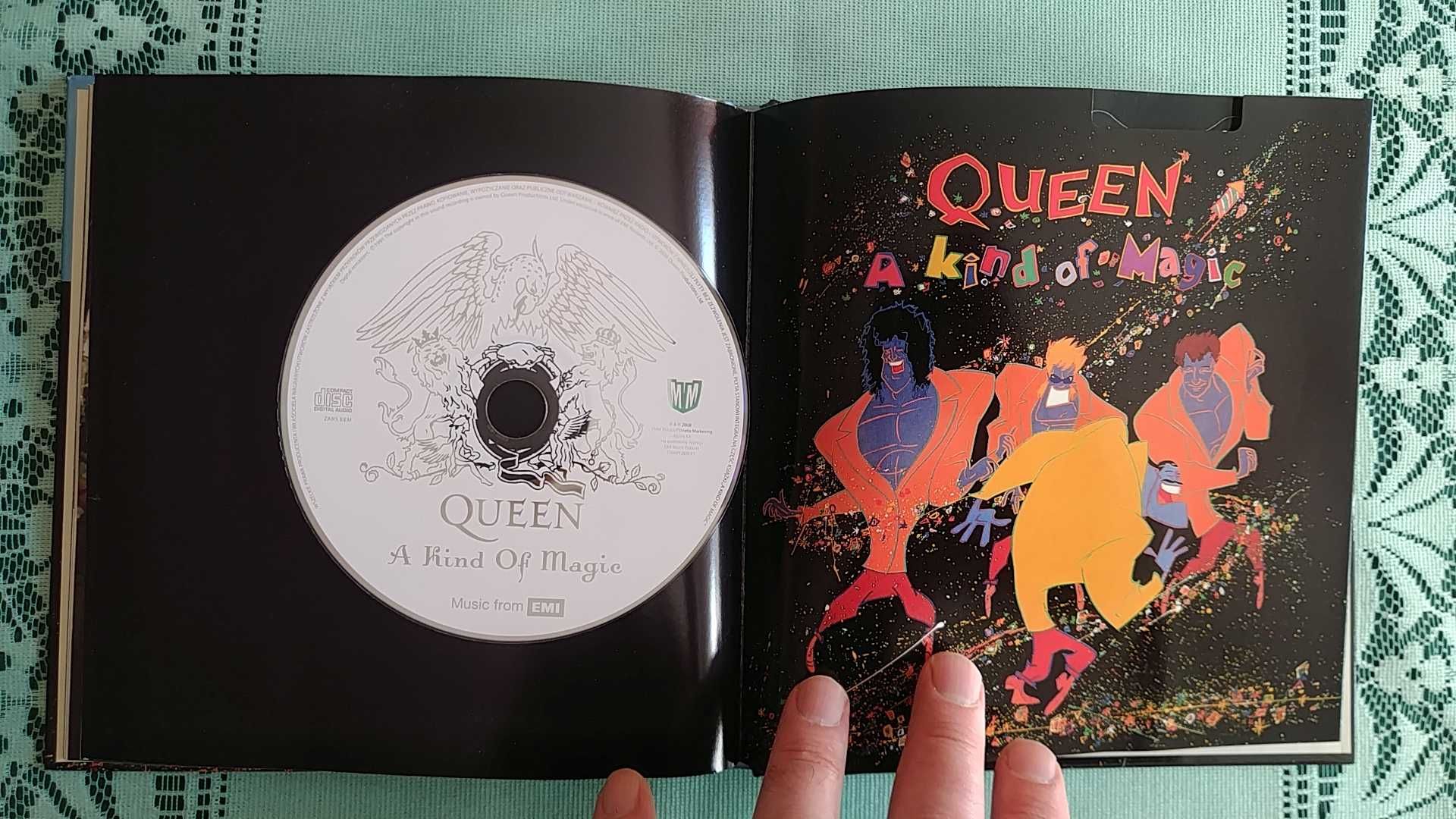 Queen - A Kind of Magic, wydanie z książką, stan idealny