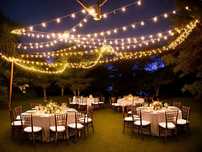 Gambiarra / Grinalda luz led para eventos - ALUGUER