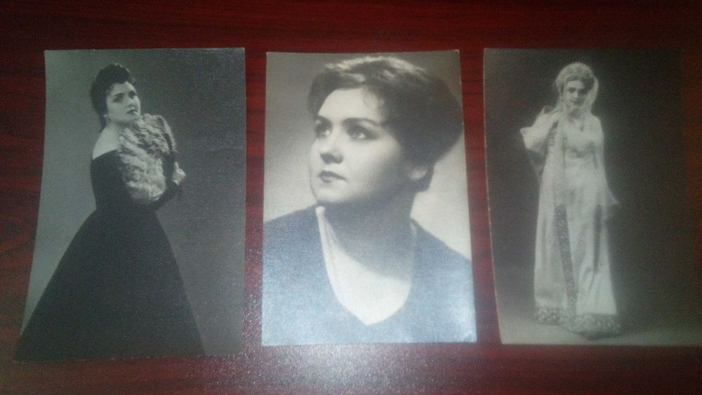 Открытки с фото засл. арт. РСФСР Г.А. Ковалёвой