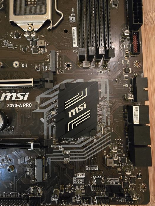 Msi z390-a pro AVARIADA PEÇAS