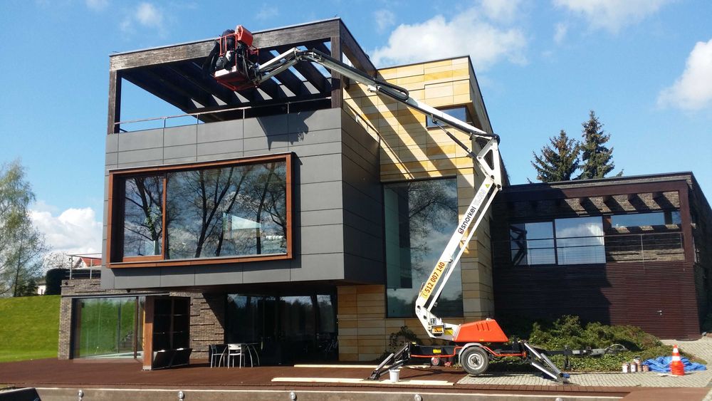 Podnośnik Koszowy Zwyżka, Minikoparka, Wycinka Drzew Przycinanie Koron