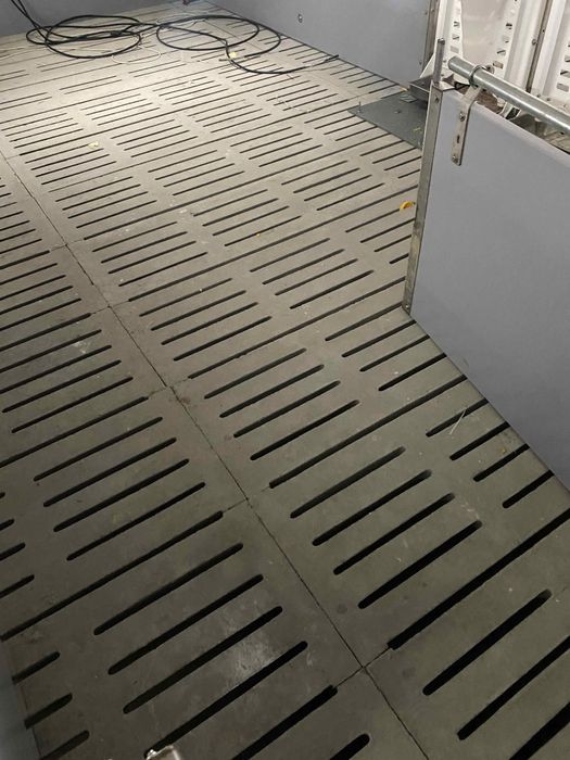 щілинна підлога бетонна підлога щільова підлога свині