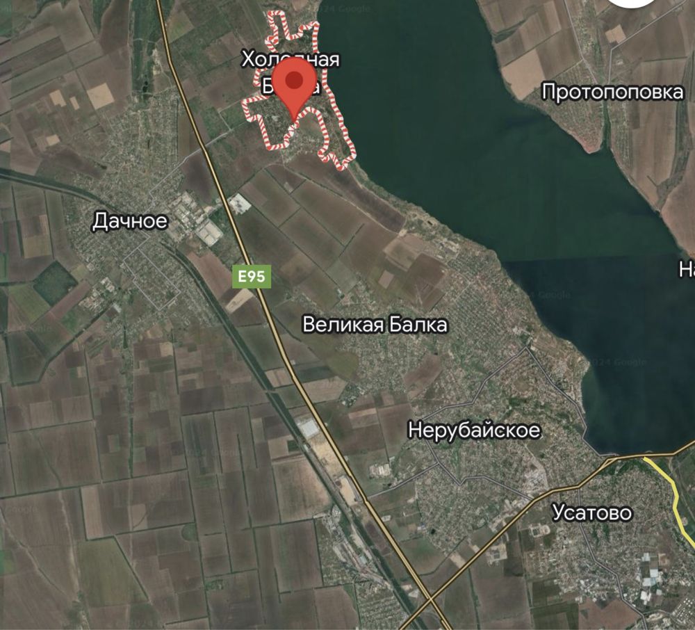 Продам земельный участок в с. Холодная Балка (автодорога Одеса-Киев)
