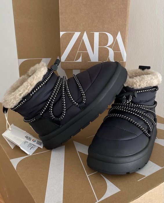 Зимові дутики/черевики зимові/ботінки/зимові чоботи/дутики zara