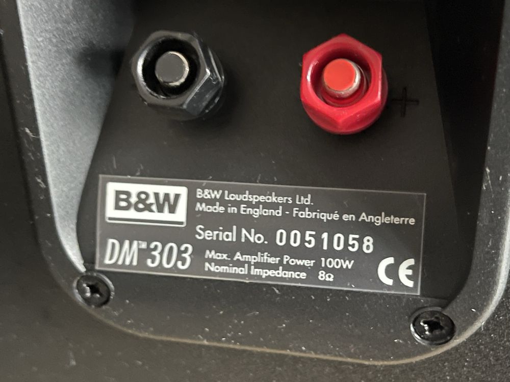 B&W DM303 - kolumny głośnikowe Hi-end
