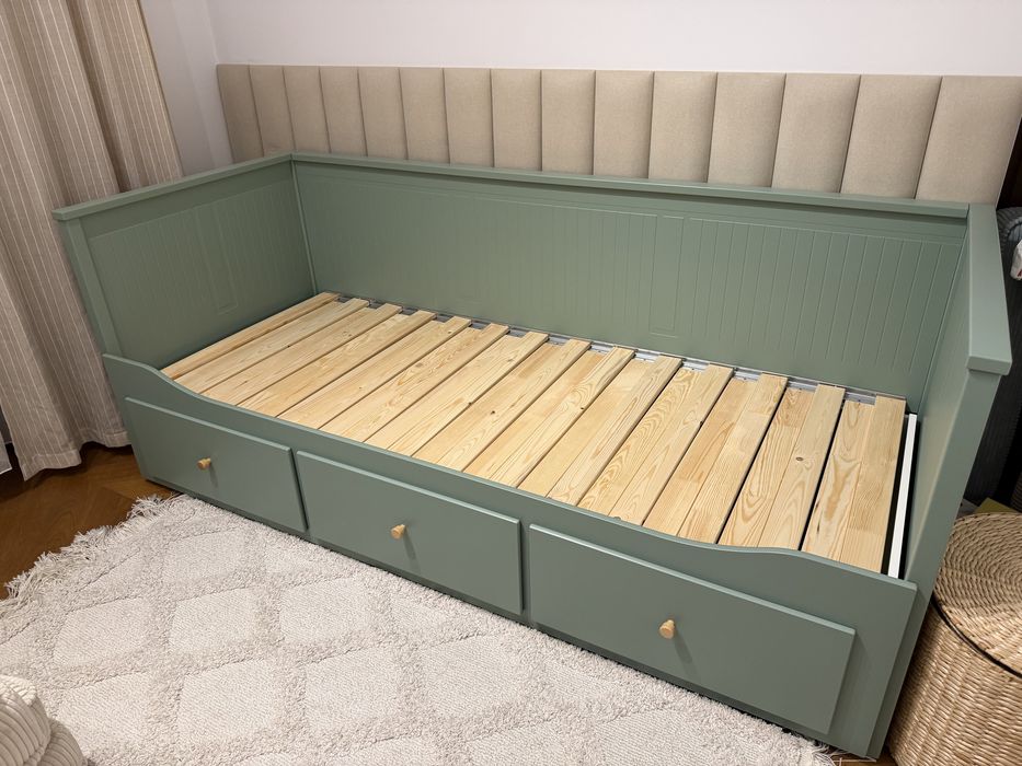 Łóżko Hamnes Ikea Nowe Zielone