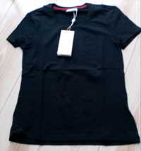 Koszulka damska t-shirt czarna rozmiar M
