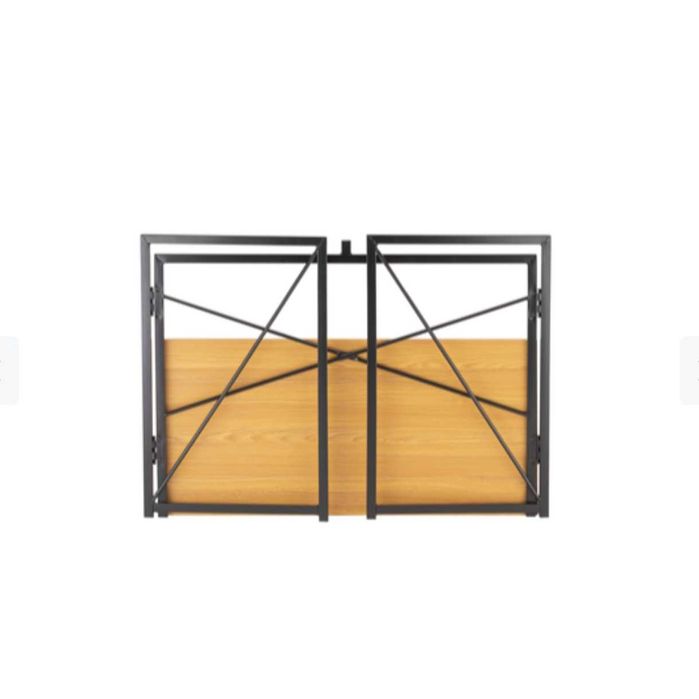 Biurko składane 120x60x75 cm metalowe nogi
