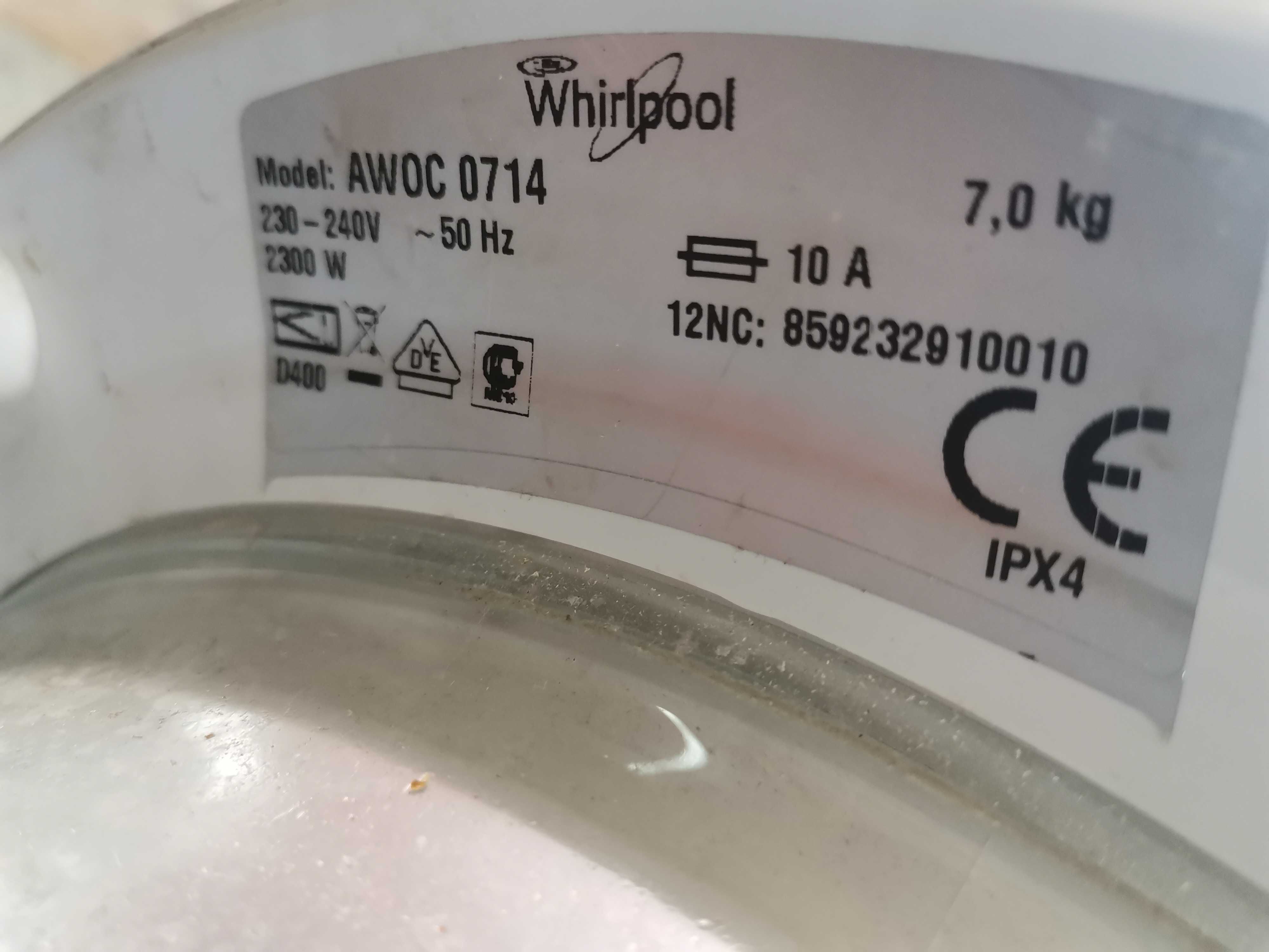 Pralka Automatycza Whirlpool na części