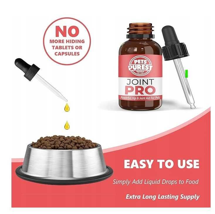 Środek do stawów dla psów, kotów 50 ml Naturalny skuteczny suplement